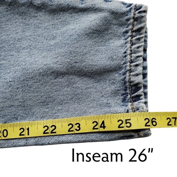 ZARA High-Waisted Paperbag Baggy Blue Jeans Style Z1975 Size 2 - Picture 14 of 16